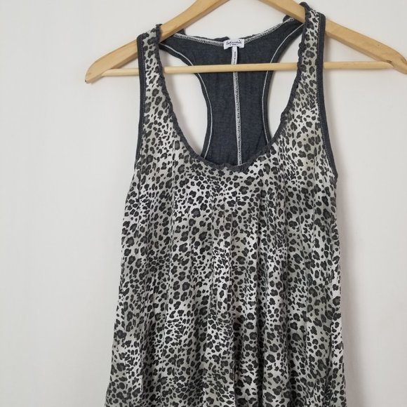 Splendid animal printed racer back tank to size XS (232) - Picture 2 of 7